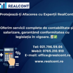 RealCont – Servicii de Contabilitate pentru Conformitate Fiscală și Optimizare